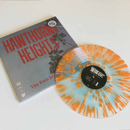 Hawthorne Heights THE RAIN JUST FOLLOWS ME Color Vinyl LP Record NEW 