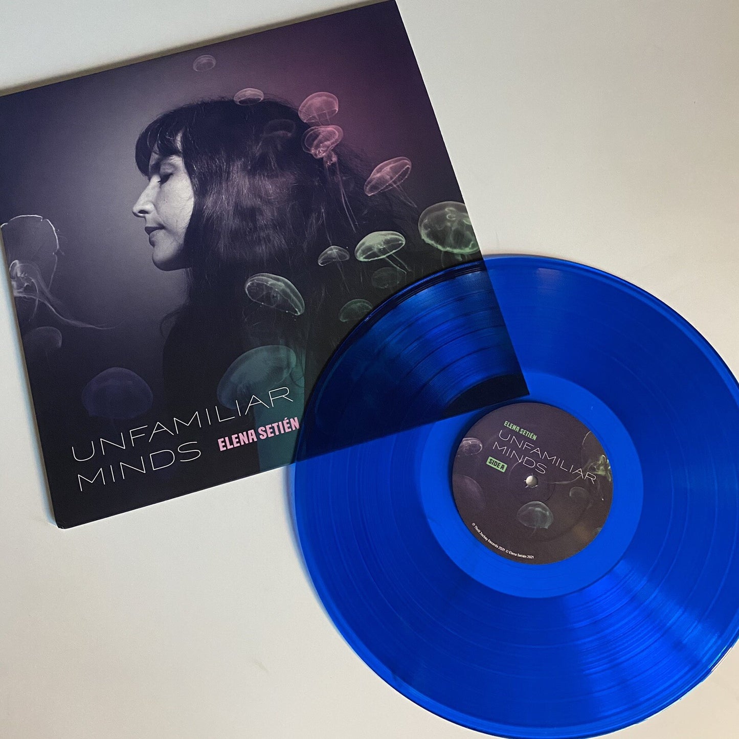 Elena Setien UNFAMILIAR MINDS Color Vinyl LP Record NEW