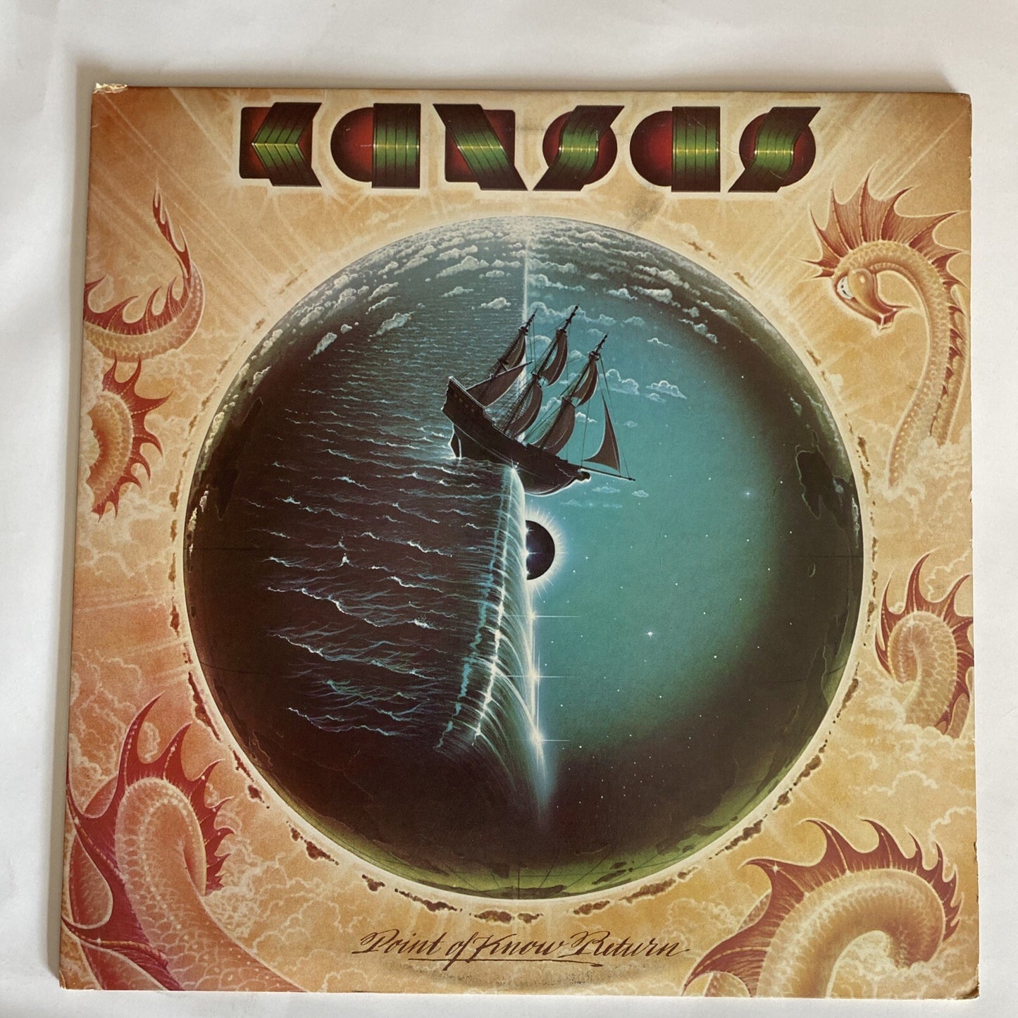 Kansas POINT OF KNOW RETURN Vinyl LP Record VG
