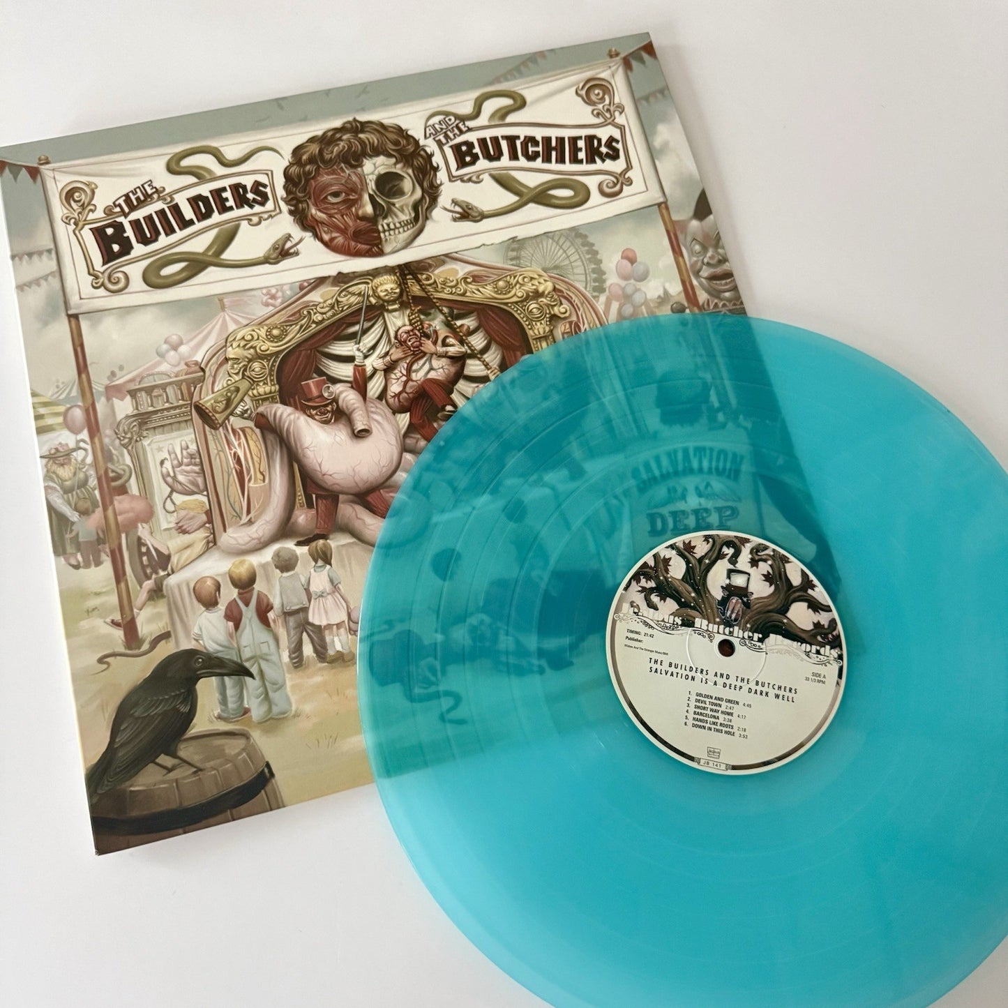 The Builders & the Butchers SALVATION IS A DEEP, DARK WELL Color Vinyl LP Record