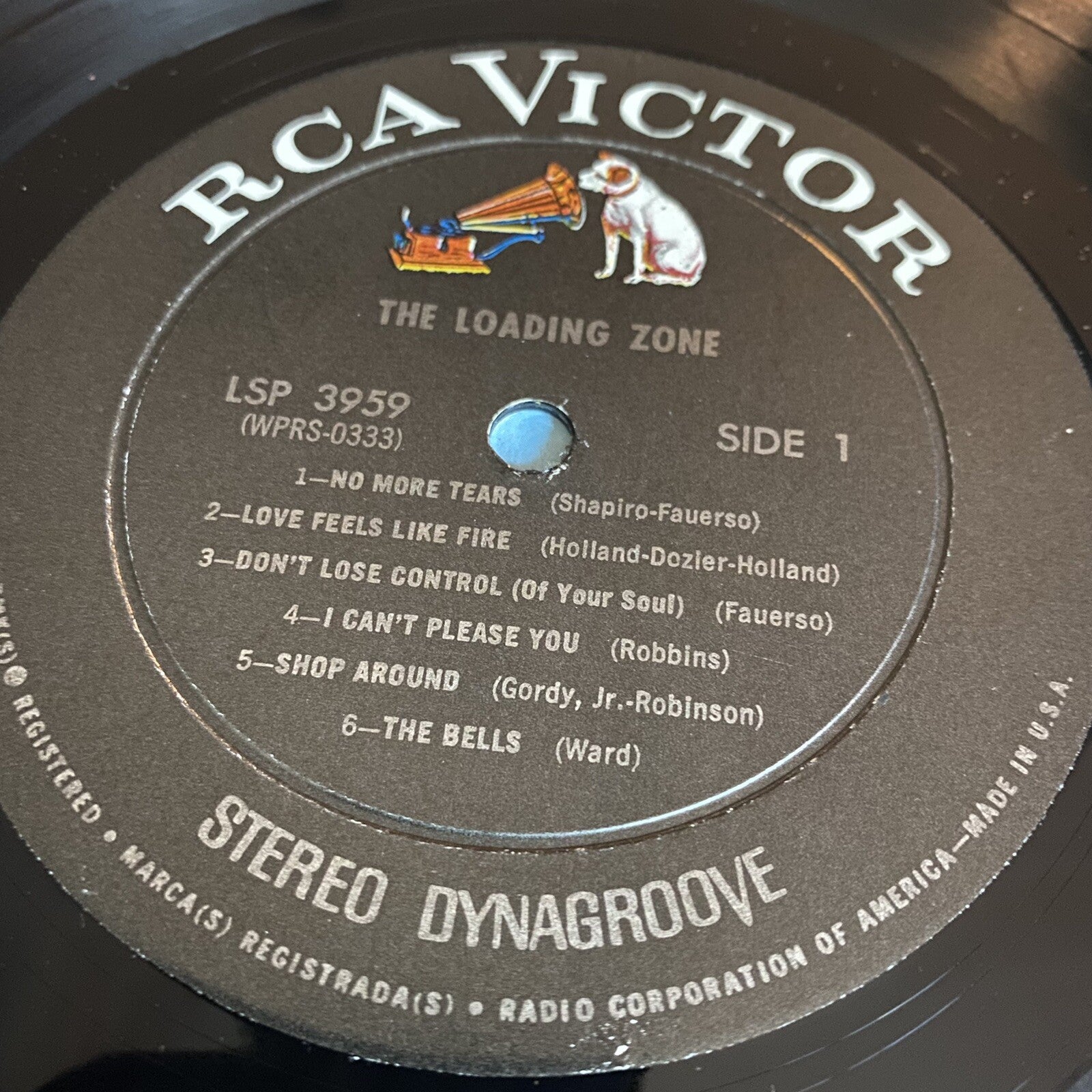 The Loading Zone THE LOADING ZONE Vinyl LP Record HOLLYWOOD PRESSING VG+