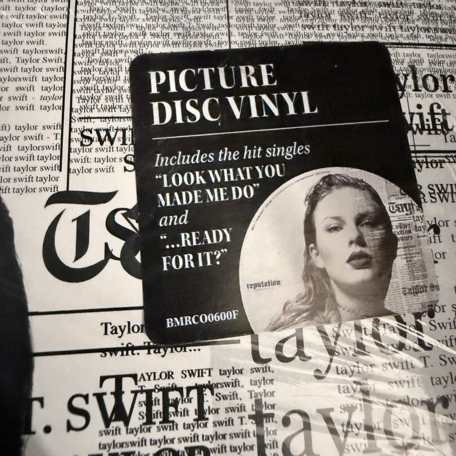 Taylor Swift REPUTATION 2xLPPicture Disc SEALED NM