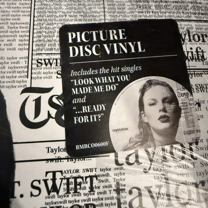 Taylor Swift REPUTATION 2xLPPicture Disc SEALED NM