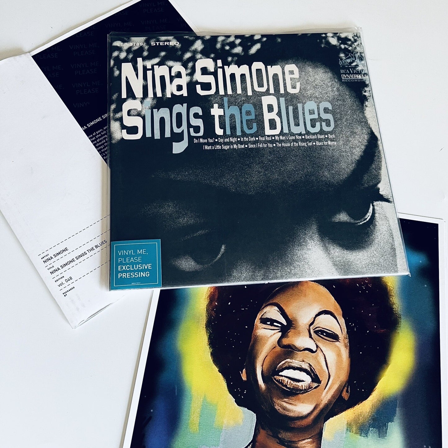 Nina Simone SINGS THE BLUES Color Vinyl LP Record VMP CLUB NM Unplayed