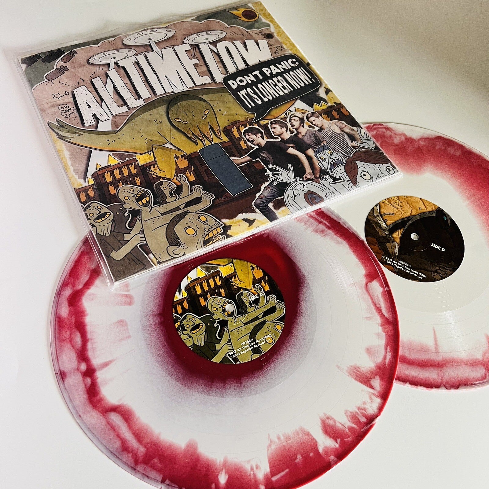 All Time Low DON’T PANIC Vinyl 2xLP Record M/NM UNPLAYED