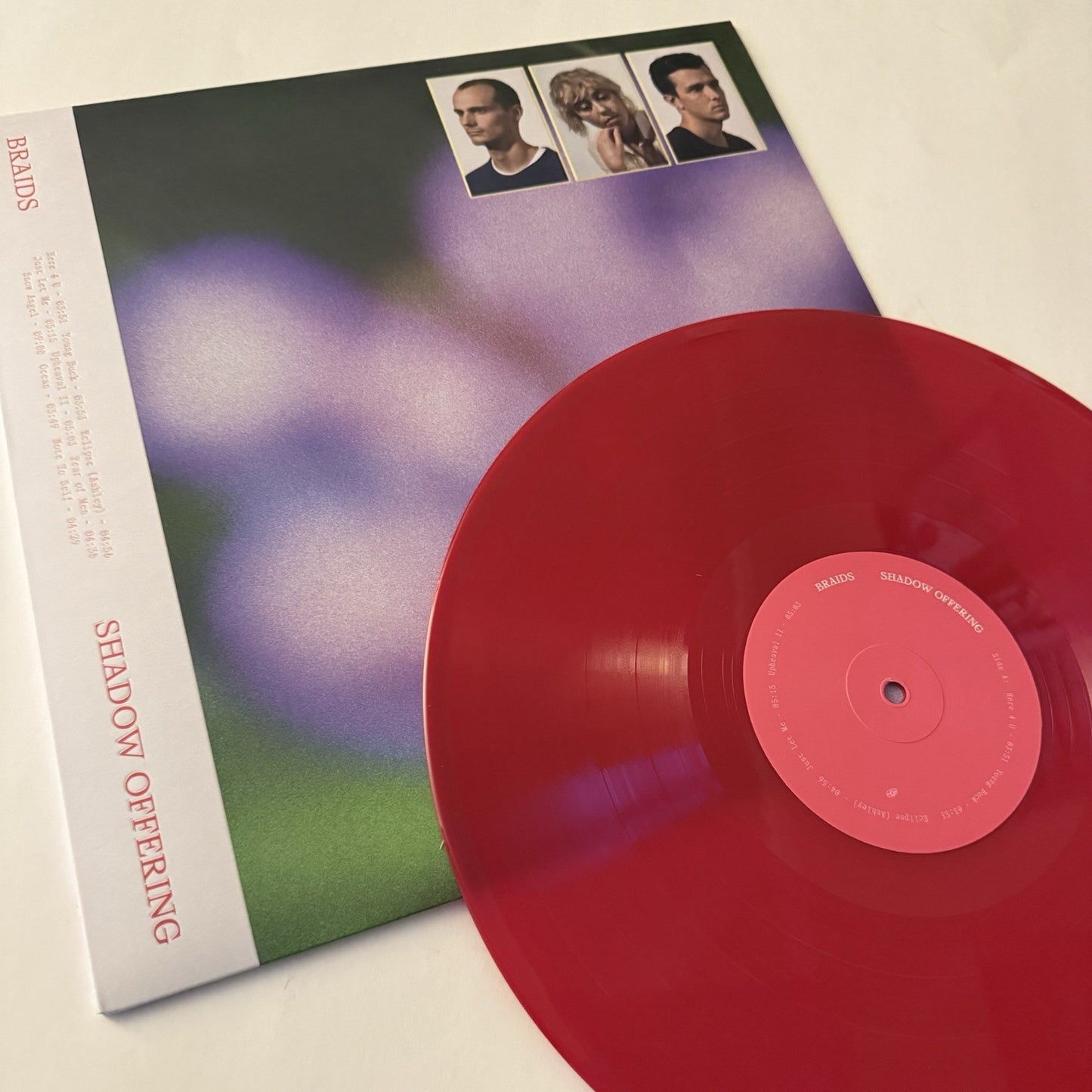 Braids SHADOW OFFERING Color Vinyl LP Record DELUXE New
