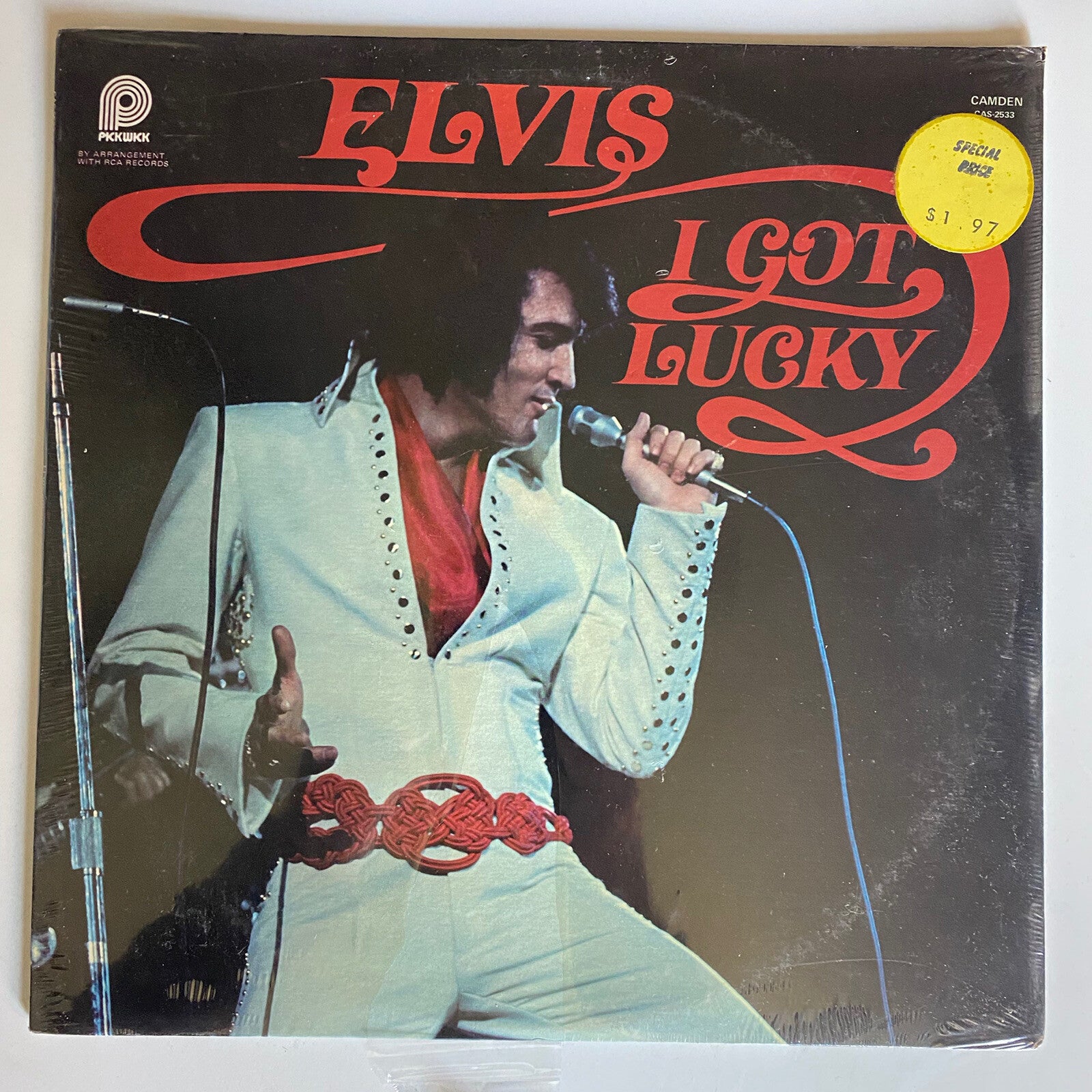 Elvis Presley I GOT LICKY Vinyl LP Record REISSUE Sealed NEW