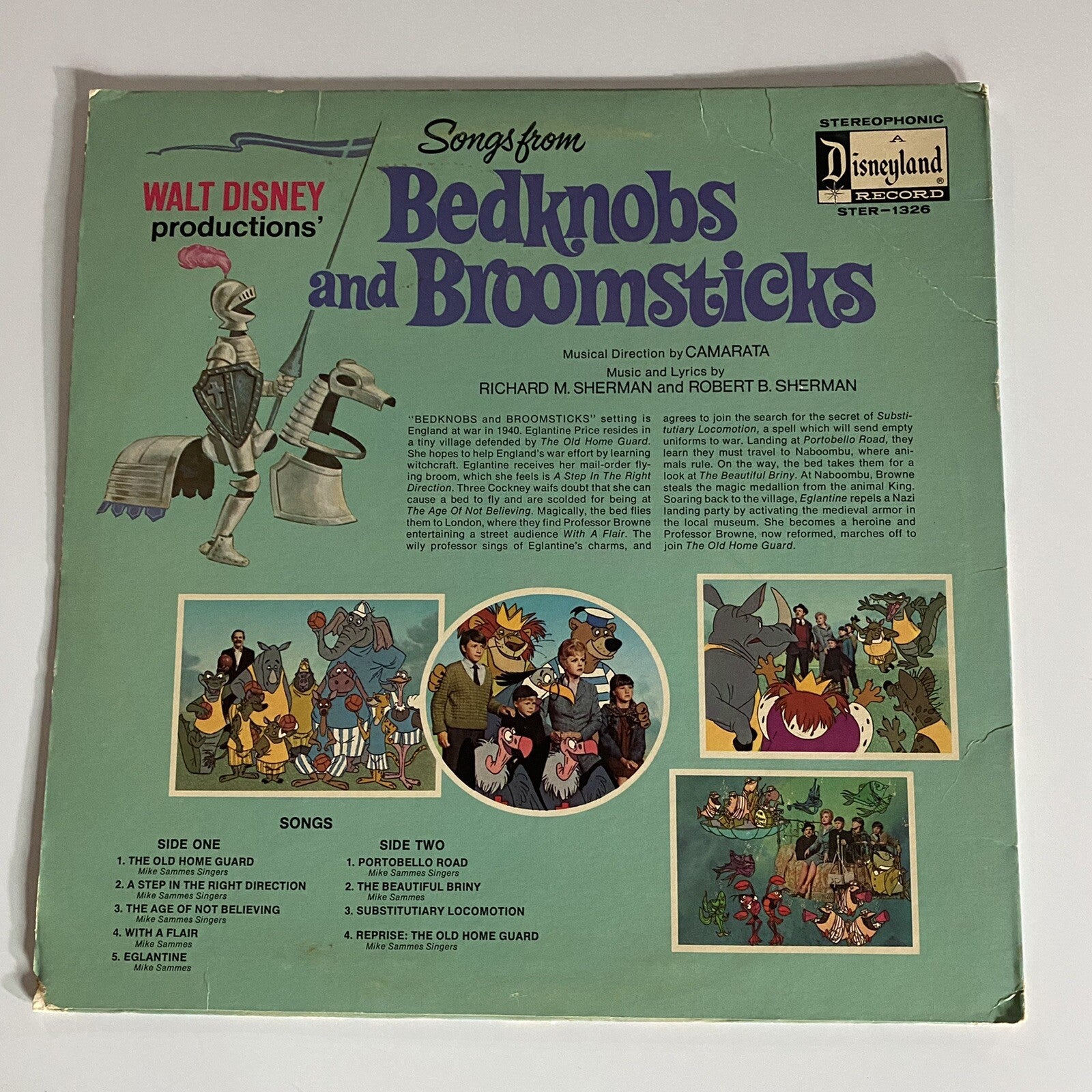 7 Walt Disney Vinyl Record Bundle/Bambi /Alice Wonderland / Pinocchio & more VG+