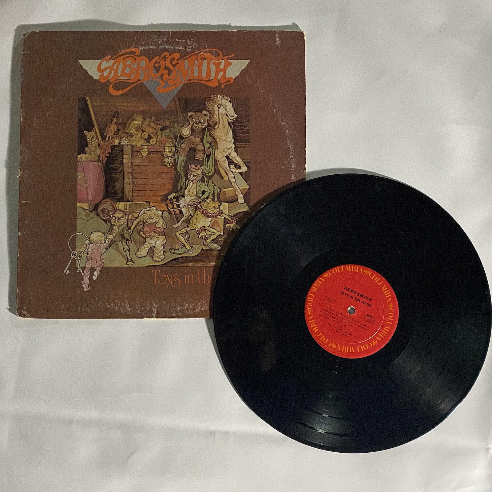 Aerosmith TOYS IN THE ATTIC Vinyl LP Record G