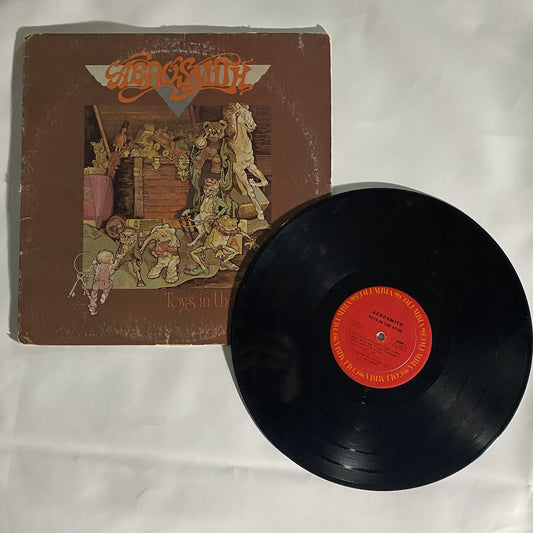 Aerosmith TOYS IN THE ATTIC Vinyl LP Record G