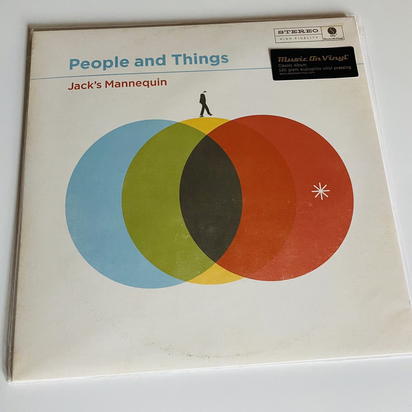 Jack’s Mannequin PEOPLE AND THINGS 180g Audiophile Vinyl LP Record NEW Sealed