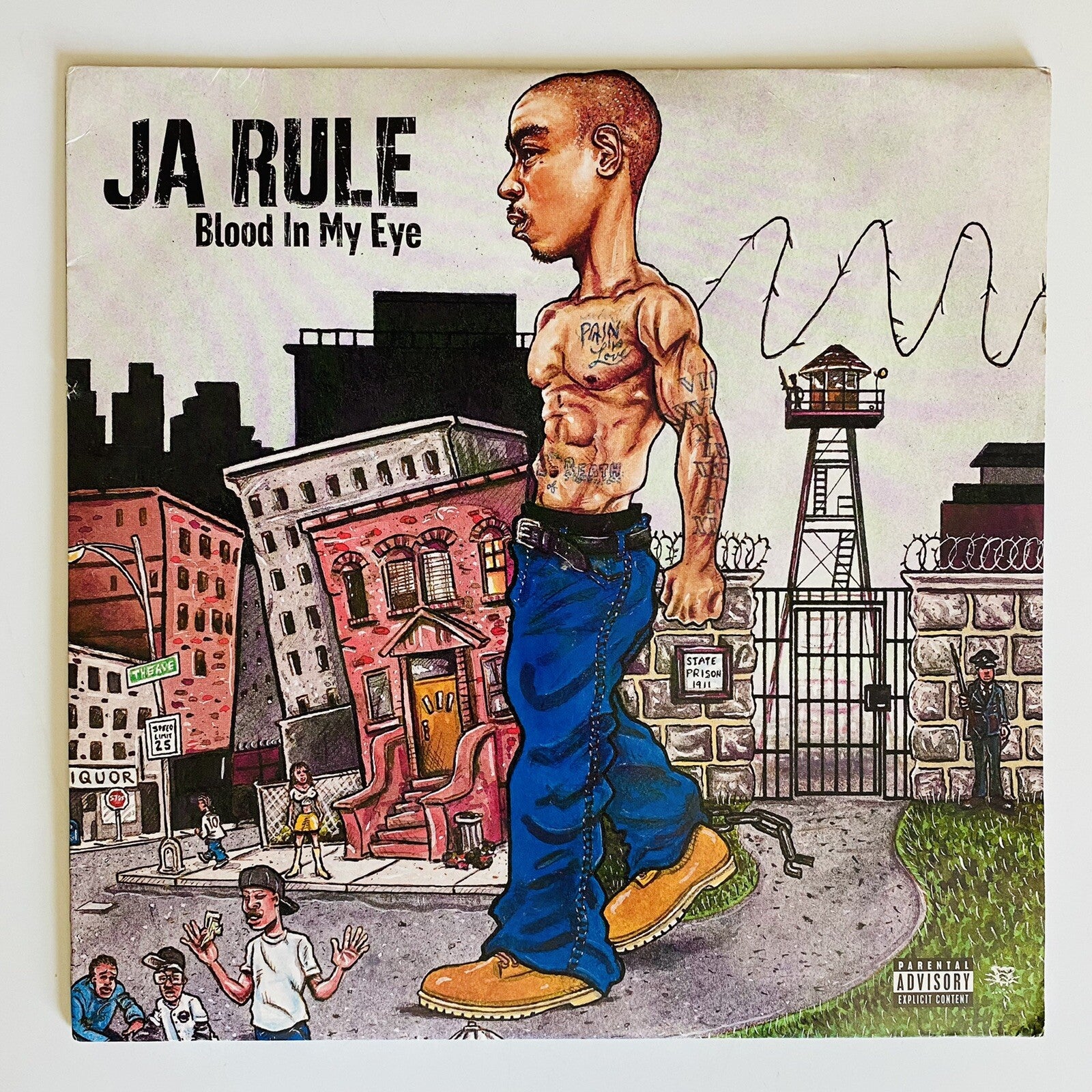 Ja Rule BLOOD IN MY EYE Vinyl 2xLP Record VG+