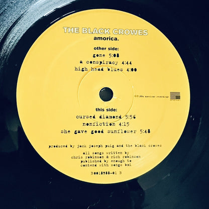 Black Crowes AMORICA Vinyl LP Record VG++