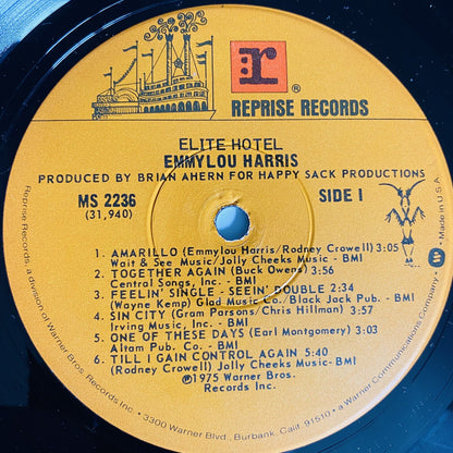 Emmylou Harris VINYL LP RECORD Bundle VG+ 