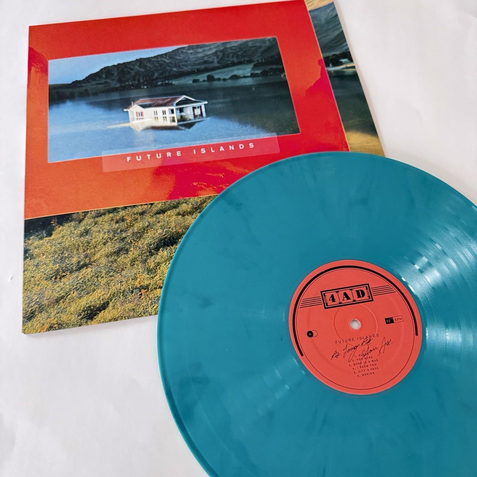 Future Islands AS LONG AS YOU ARE Color Vinyl LP Record USED NM