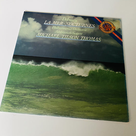 Debussy Philharmonic Orchestra Ambrosian Singers Michael Thomas VINYL LP Record