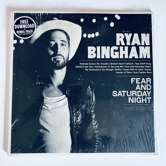 Ryan Bingham FEAR AND SATURDAY NIGHT Vinyl LP Record M SEALED