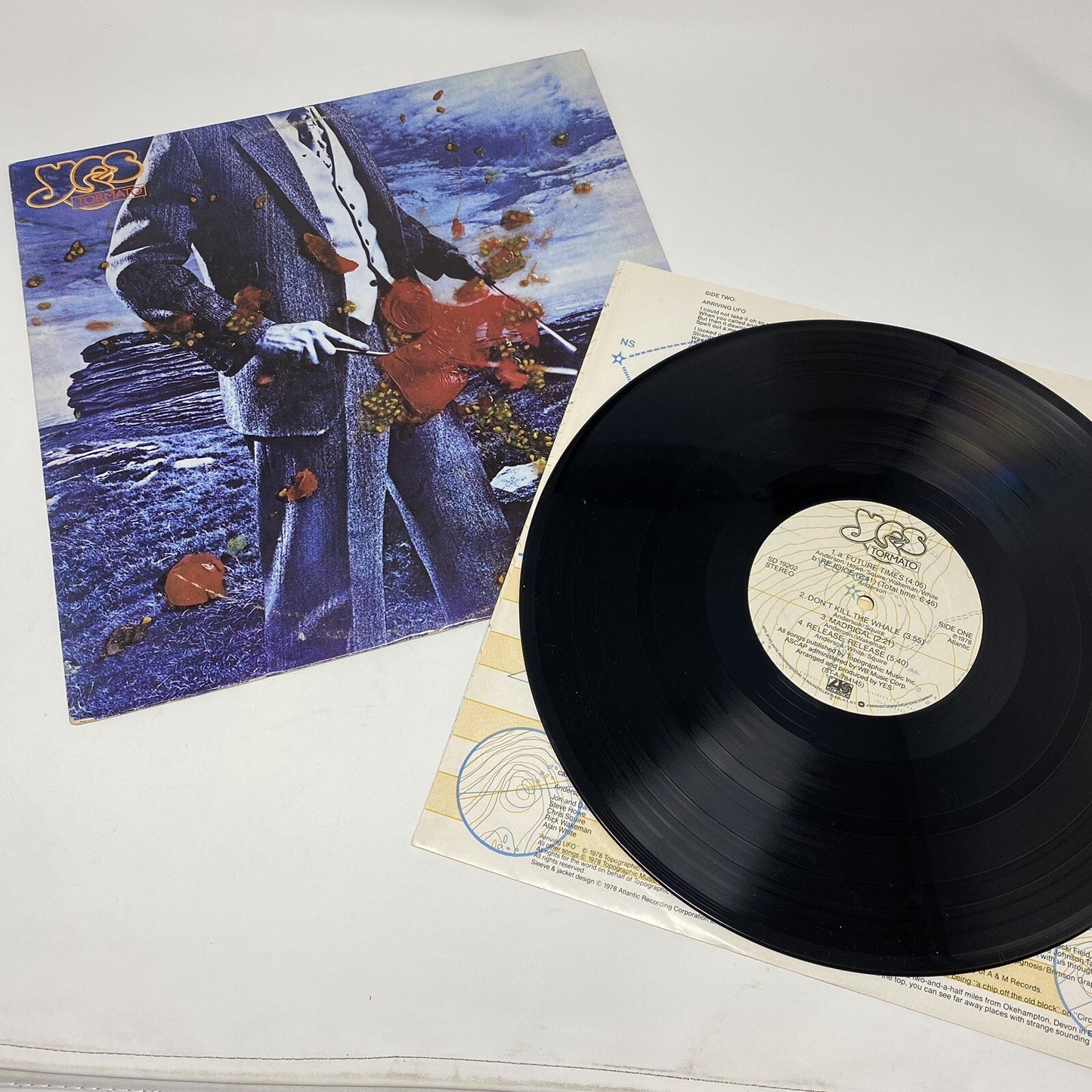 YES Tormato Vinyl LP Record 1978 Atlantic VG+