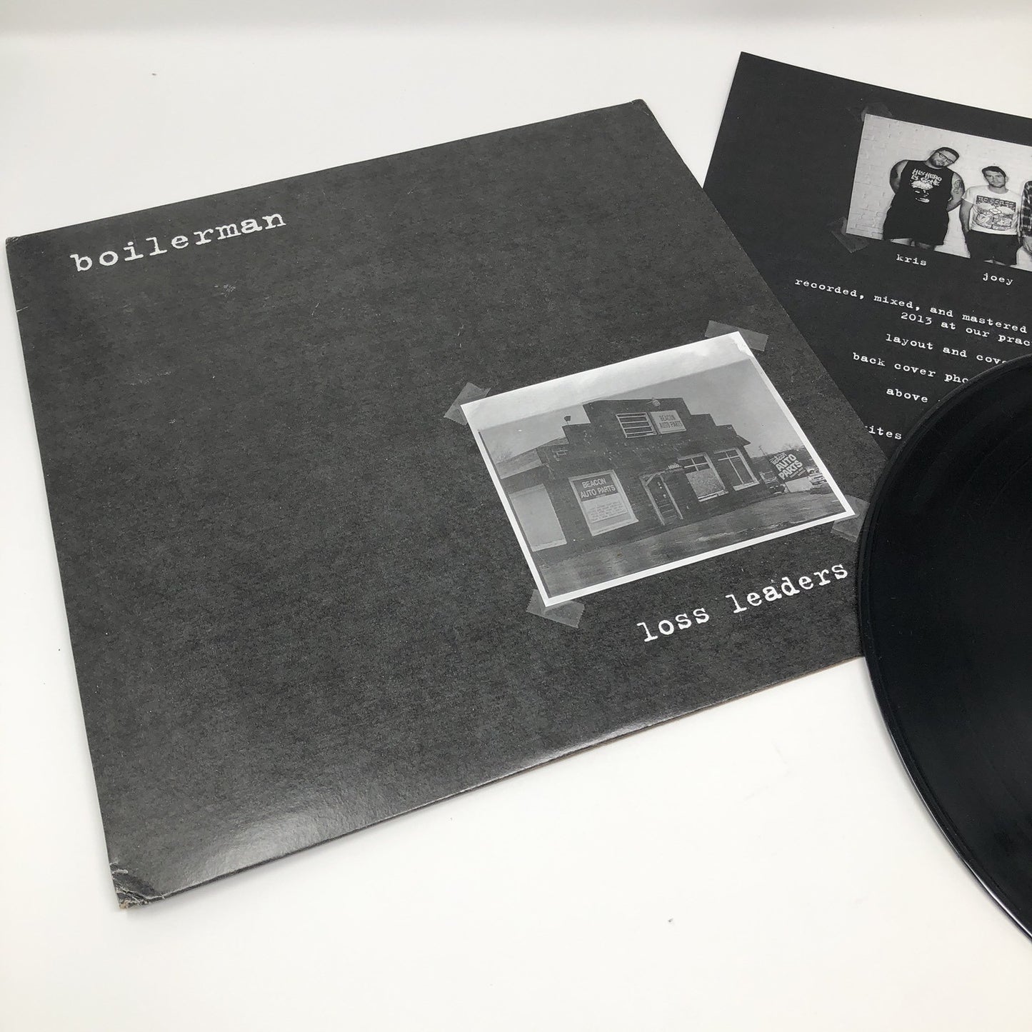 Boilerman LOSS LEADERS Vinyl LP Record VG+ Iron Chic, Dillinger Four, Spraynards