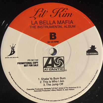 Lil' Kim LA BELLA MAFIA (instrumental) + HOW MANY LICKS 12" Vinyl Record VG+