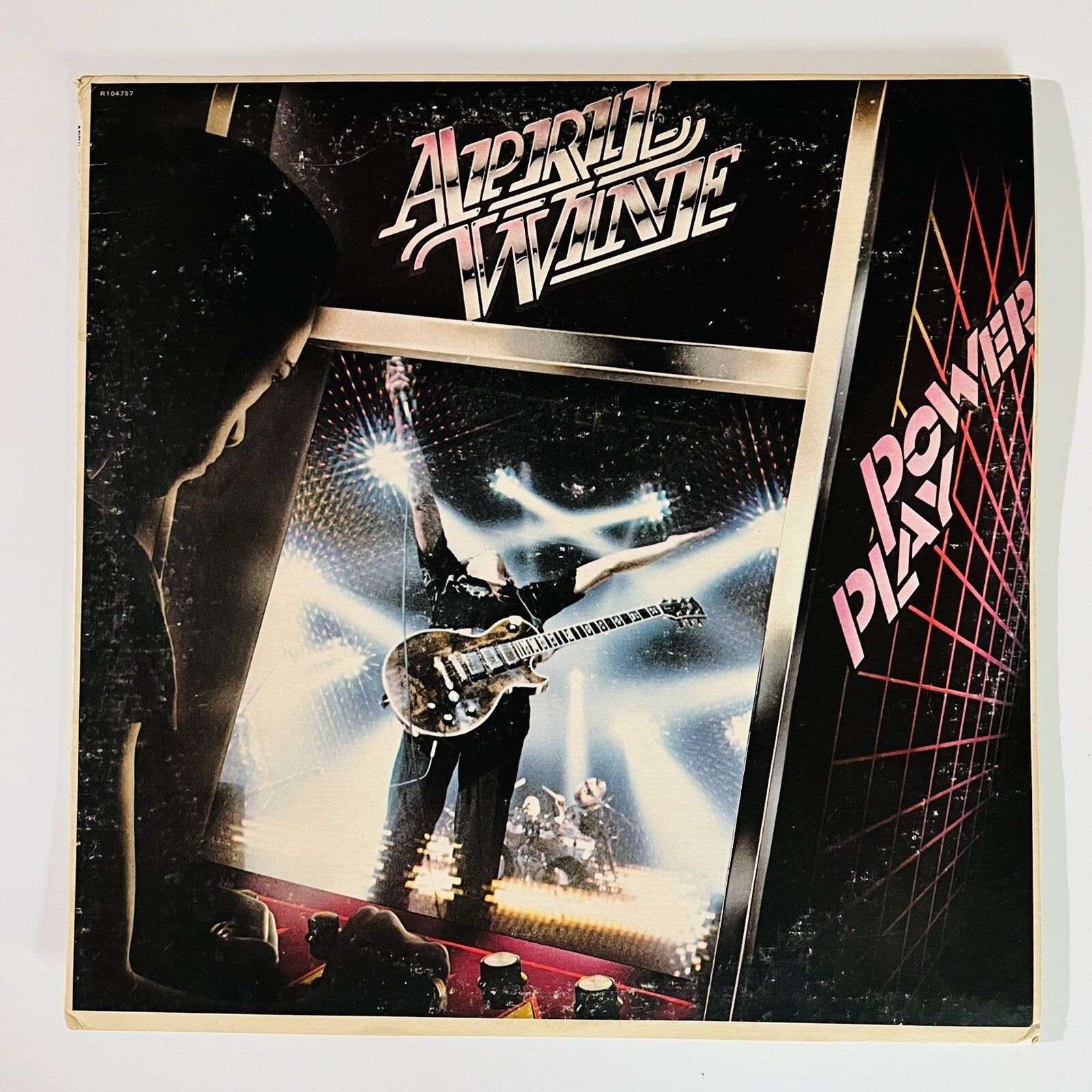 April Wine POWER PLAY Vinyl LP Record VG+