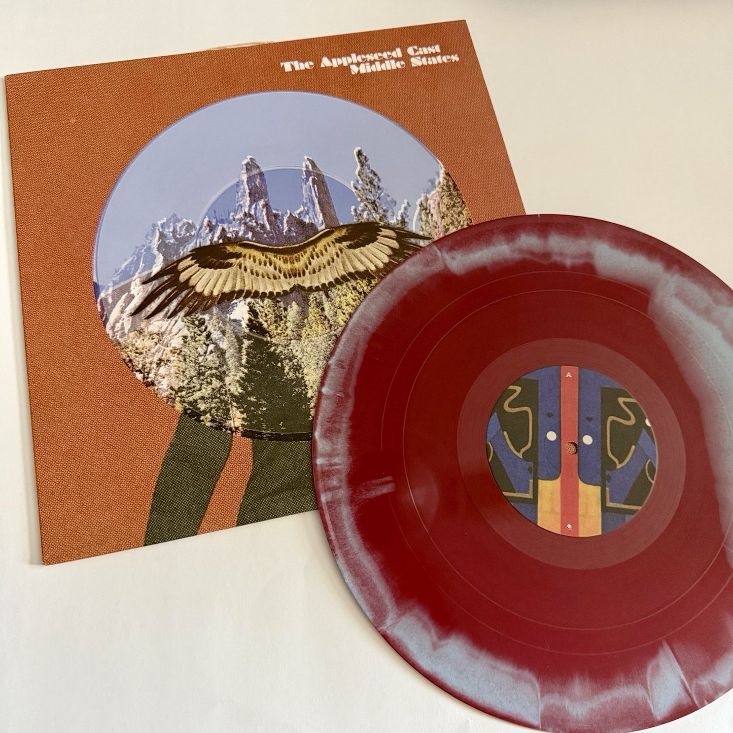 The Appleseed Cast MIDDLE STATES Color Vinyl EP Record NM/VG