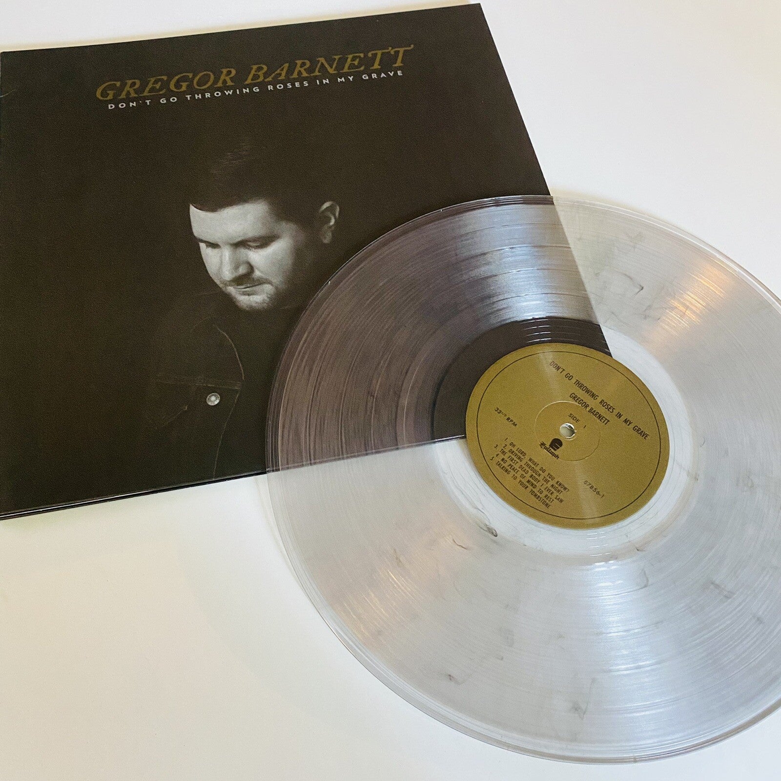 Menzingers Gregor Barnett DON’T GO THROWING ROSES IN MY GRAVE Vinyl LP Record
