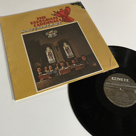 THE BLUEGRASS CARDINALS Sunday Mornin' Singin’ VINYL LP RECORD VG+