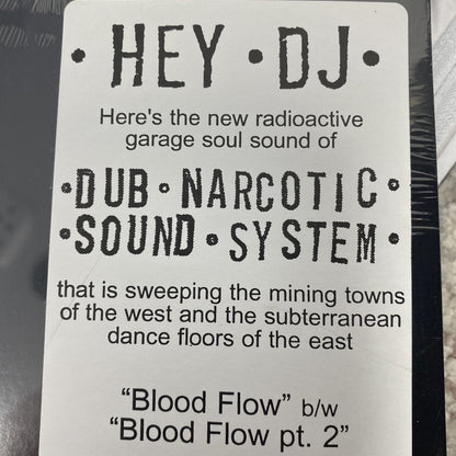 Dub Narcotic Sound System “Blood Flow” 12” Vinyl Single BEAT HAPPENING