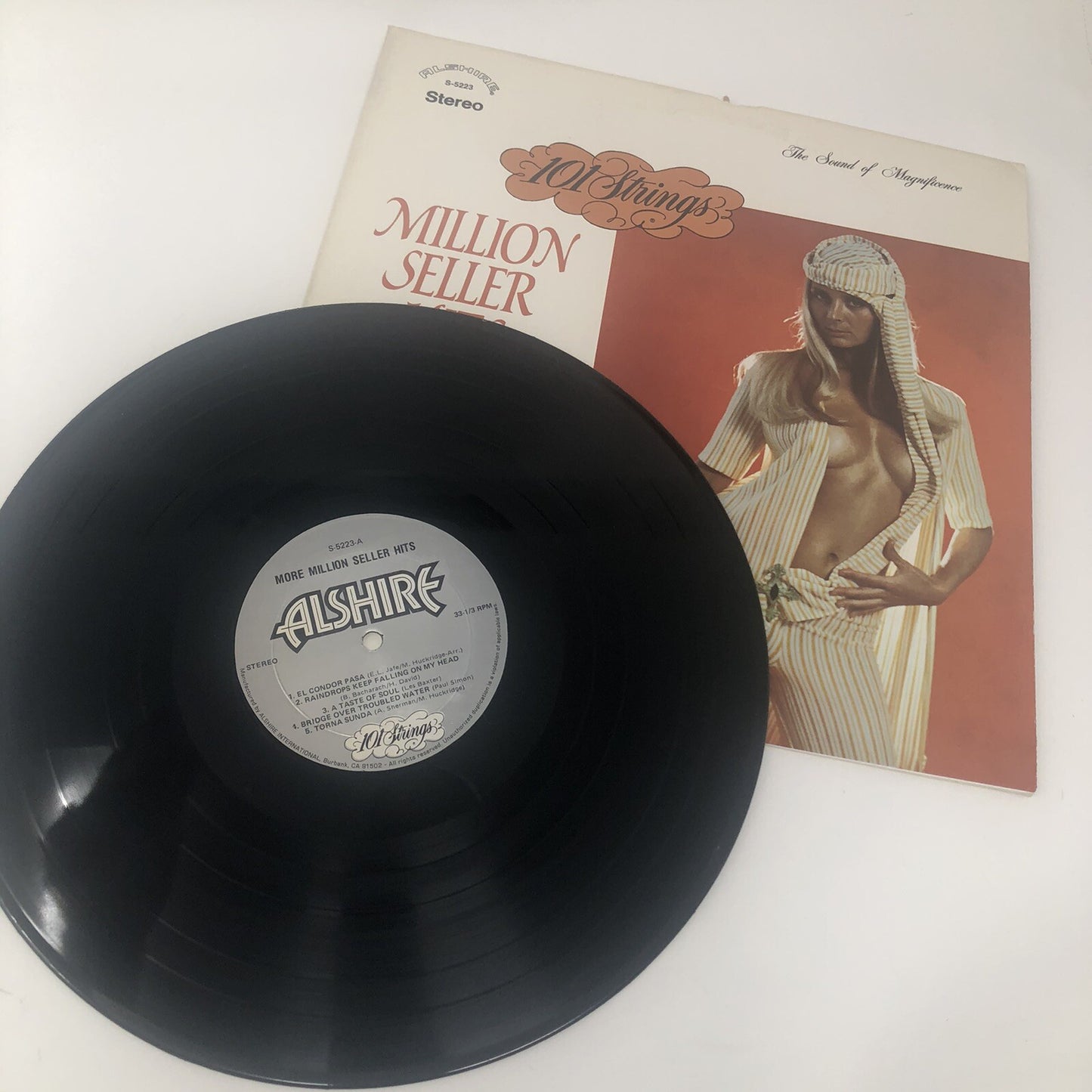 101 Strings MORE MILLION SELLER HITS Vinyl LP Record VG