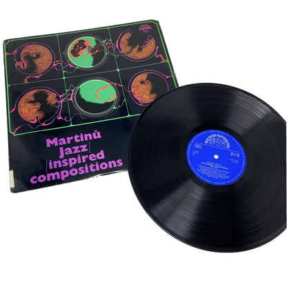 MARTINU-JAZZ INSPIRED COMPOSITIONS Vinyl SUPRAPHON LABEL Import VG+