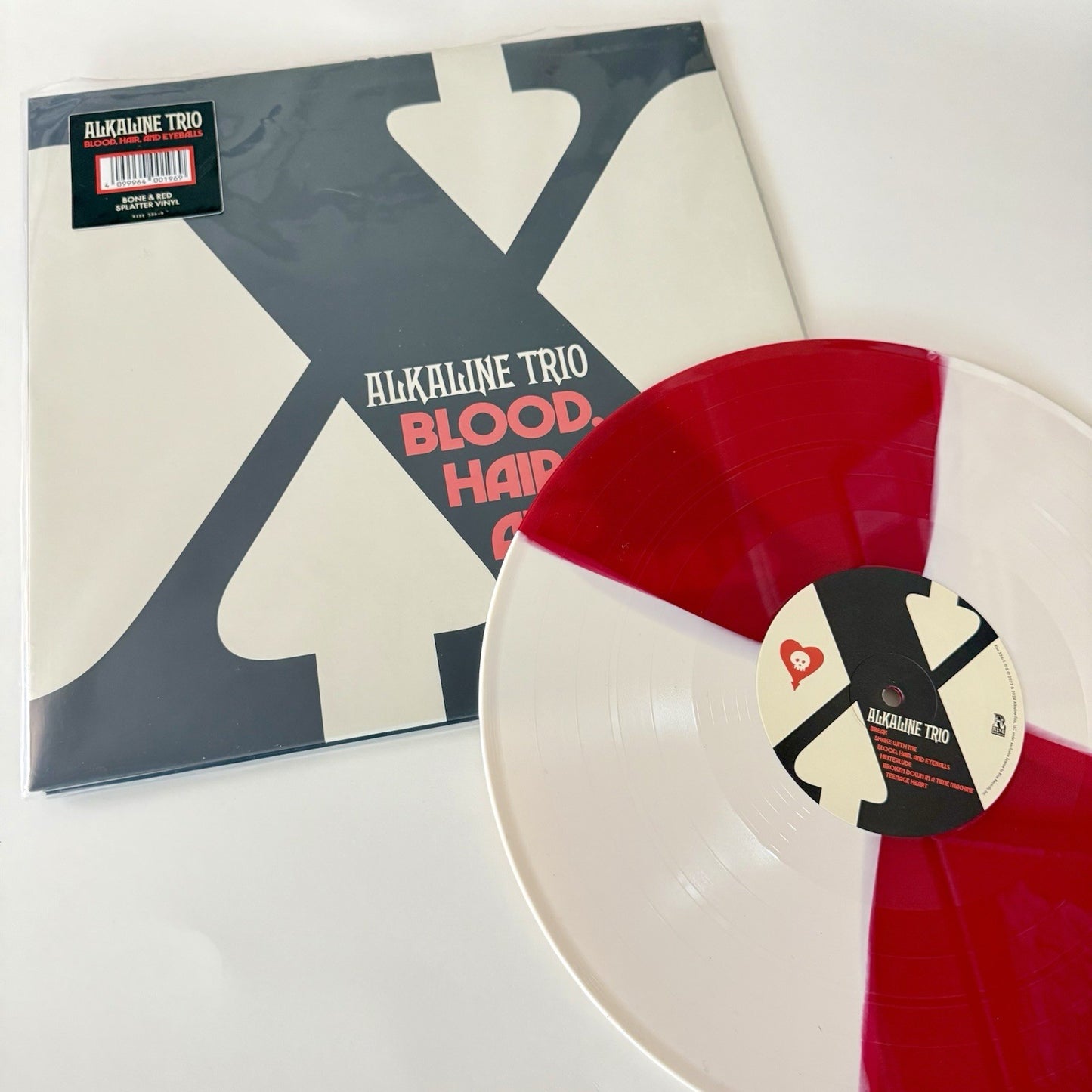 Alkaline Trio BLOOD HAIR & EYEBALLS Color Vinyl LP Record NEW