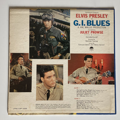Elvis Presley G.I. BLUES Vinyl LP Record VG+/VG