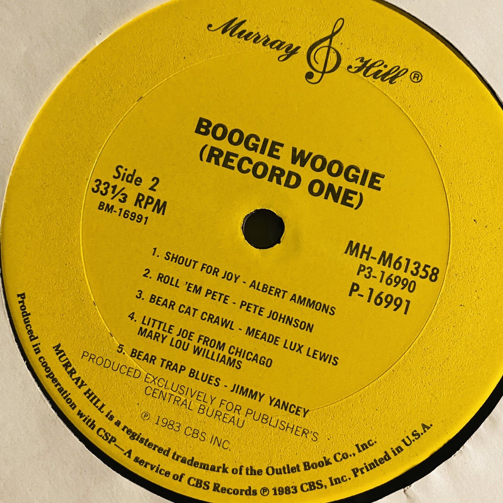 Boogie Woogie-Piano, Small Group & Big Band Classics ‘29-‘47 VINYL 3xLP RECORDS