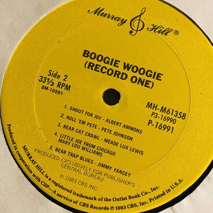 Boogie Woogie-Piano, Small Group & Big Band Classics ‘29-‘47 VINYL 3xLP RECORDS