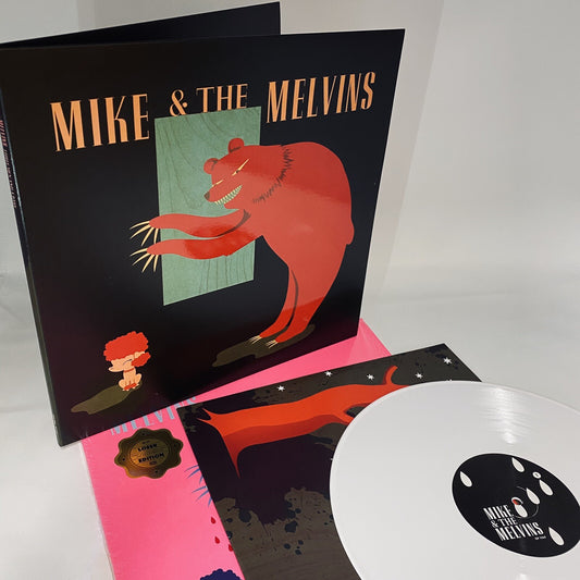 Mike & The Melvins THREE MEN AND A BABY Color Vinyl LP Record LOSER NM