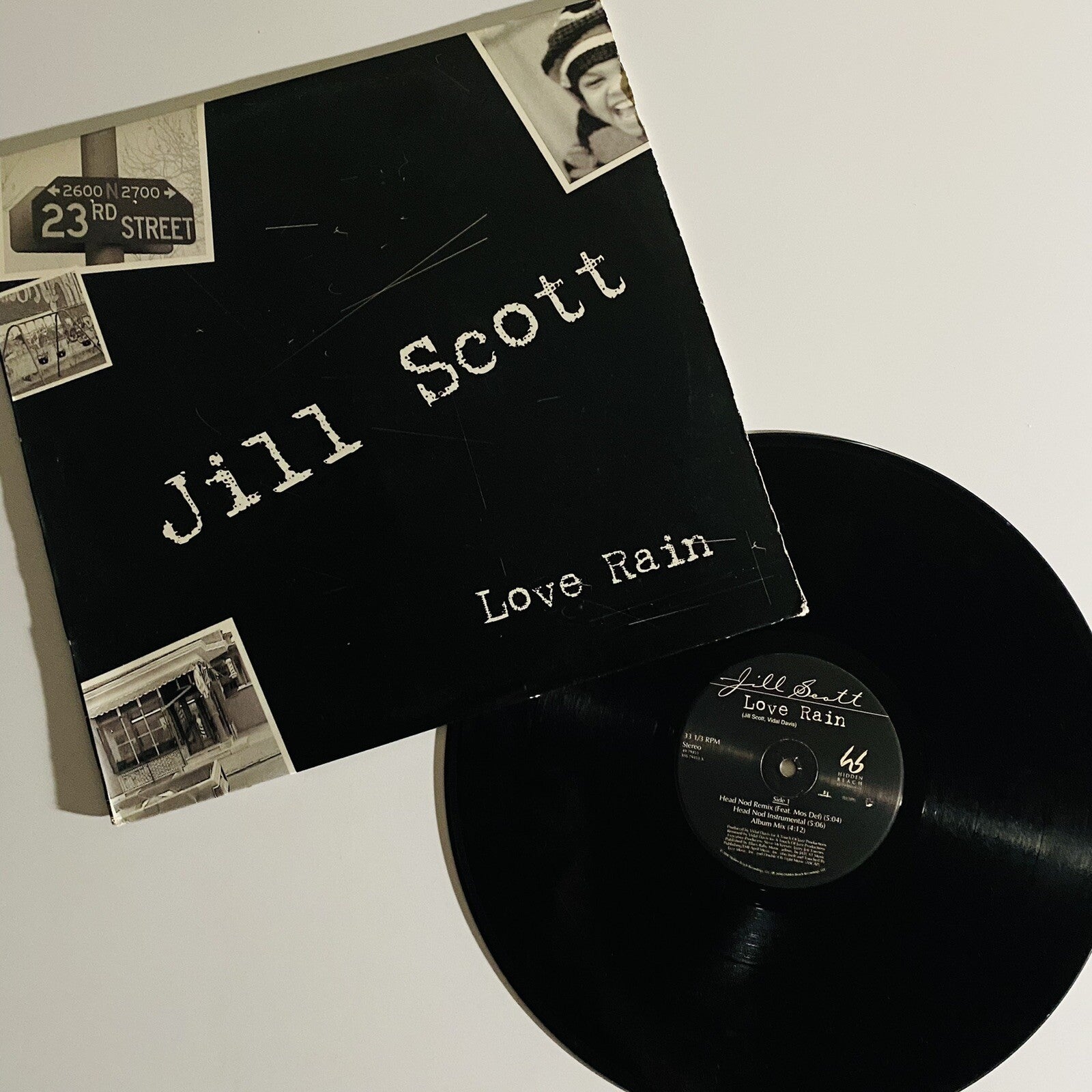 Jill Scott LOVE RAIN 12” Single w/various remixes VG+