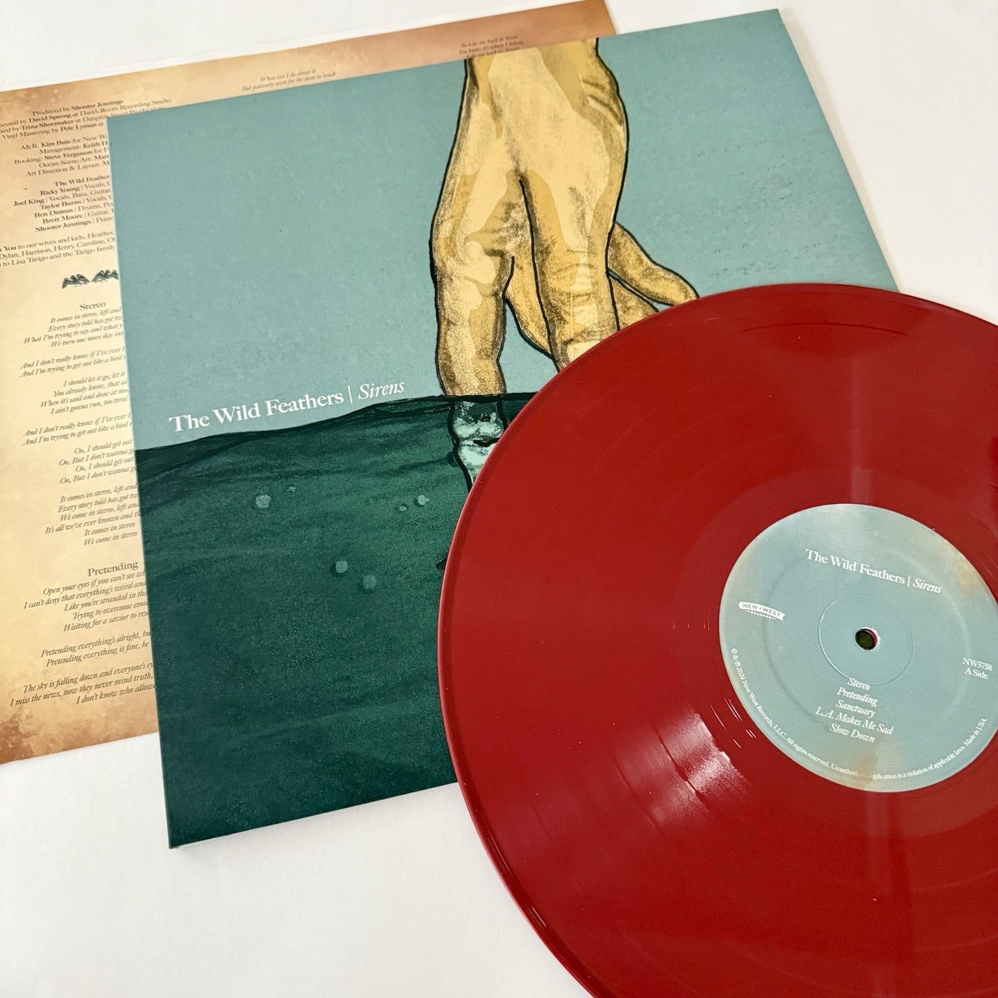 Wild Feathers SIRENS Color Vinyl LP Record NEW
