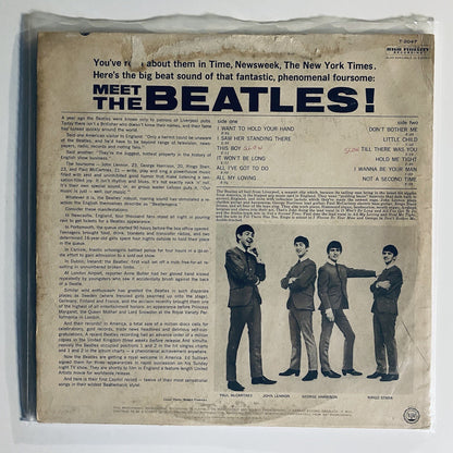 Beatles MEET THE BEATLES! Vinyl LP Record MONO Scranton Pressing VG/VG 