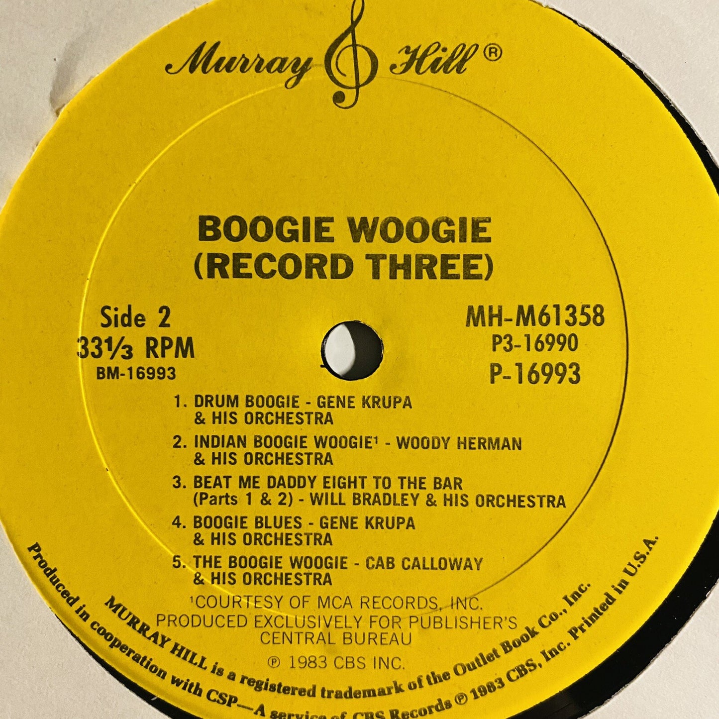 Boogie Woogie-Piano, Small Group & Big Band Classics ‘29-‘47 VINYL 3xLP RECORDS