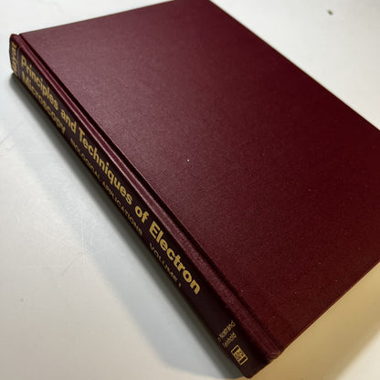 Principles and Techniques of Electron Microscopy VOL 1 by M.A. HAYAT