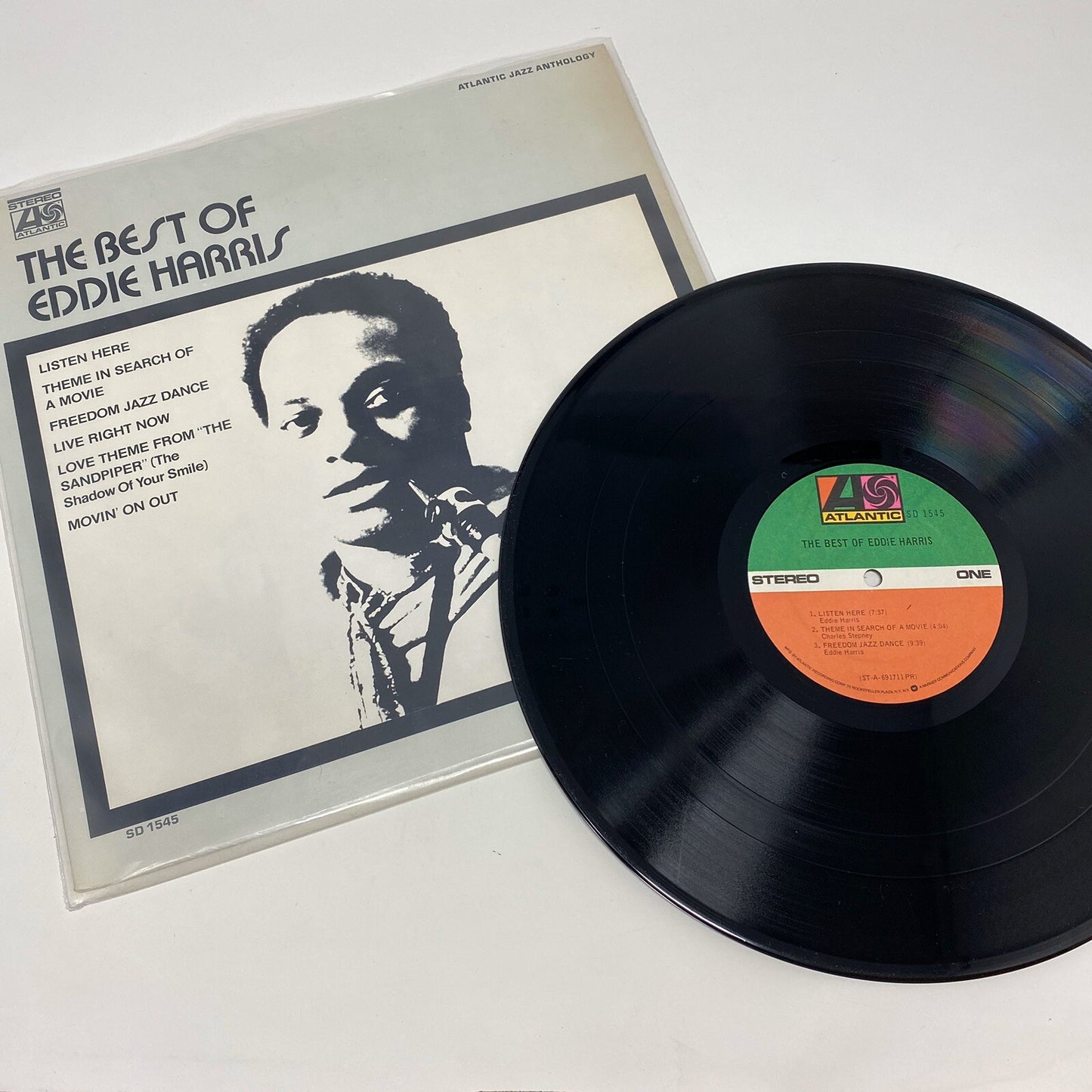 The Beat Of Eddie Harris VINYL LP RECORD VG+