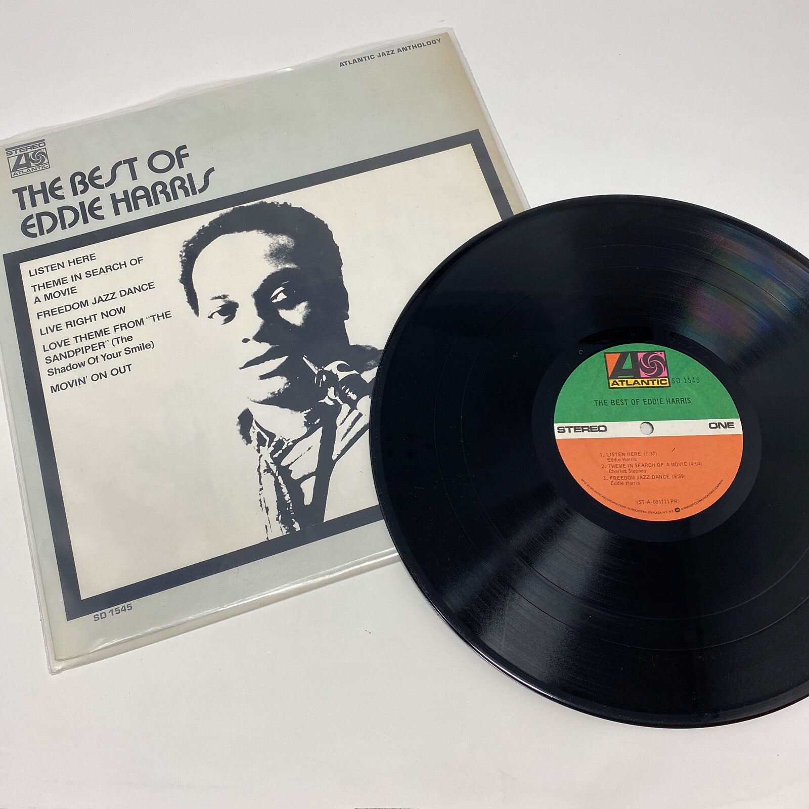 The Beat Of Eddie Harris VINYL LP RECORD VG+
