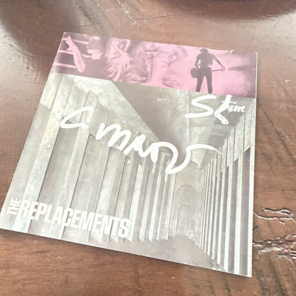 Slim Dunlap & Chris Mars THE REPLACEMENTS Tim CD JACKET COVER ONLY Signed ONLY 1