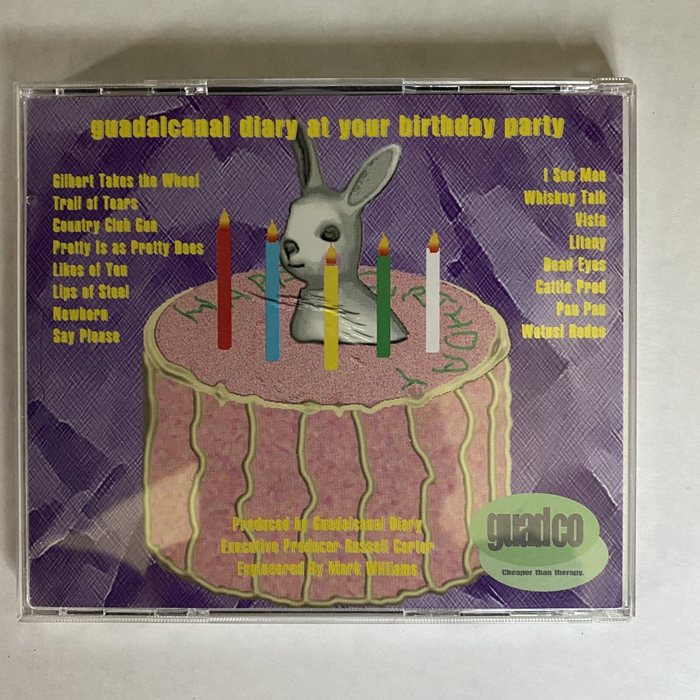 GUADALCANAL DIARY At Your Birthday Party CD Original Release 1999 VG+