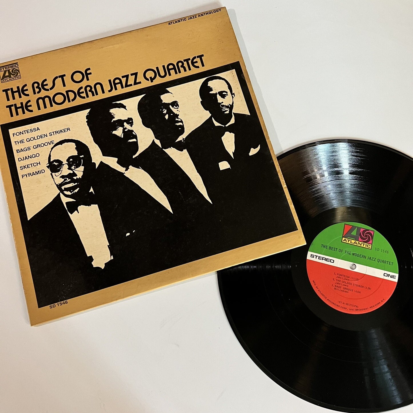 Modern Jazz Quartet BEST OF Vinyl LP Record VG