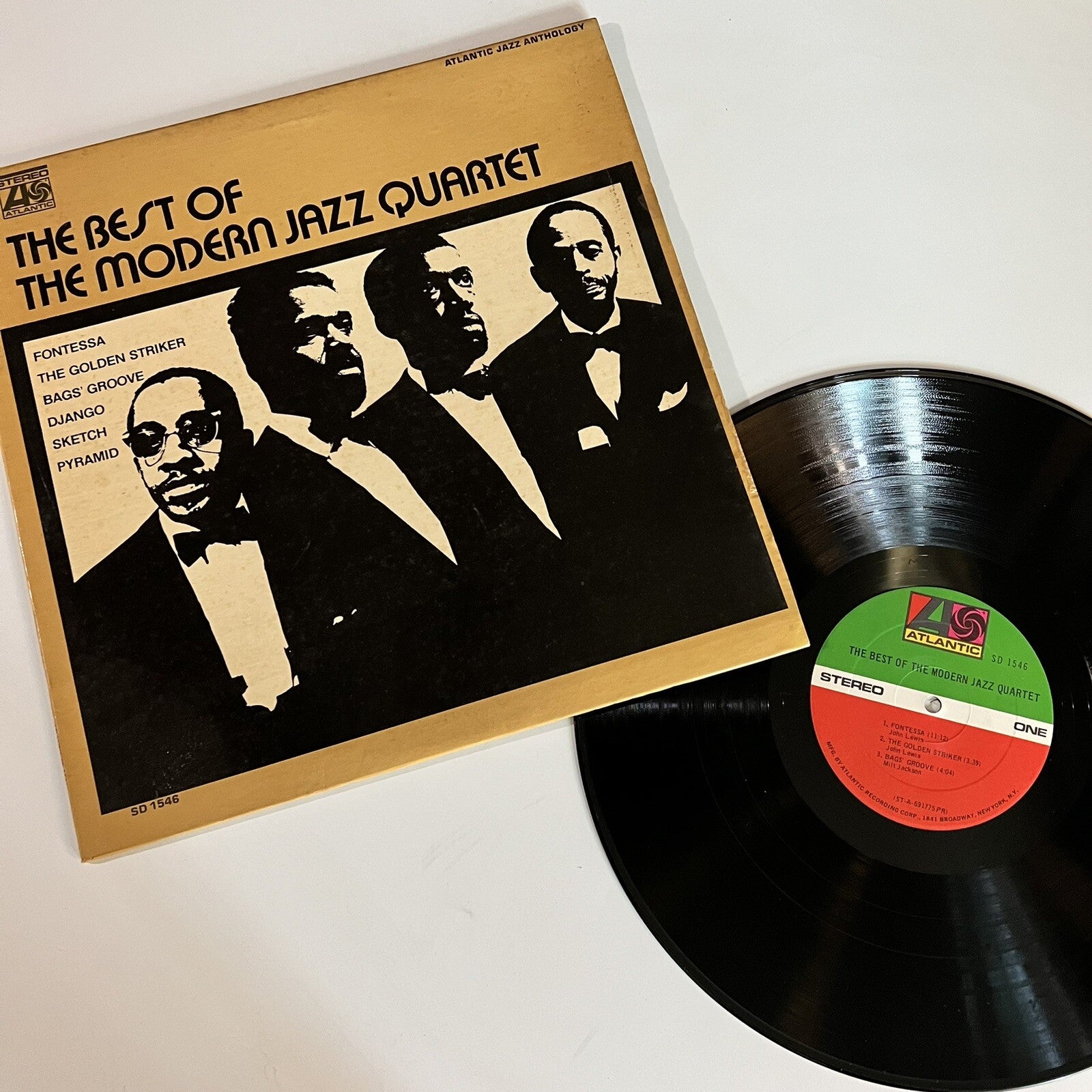 Modern Jazz Quartet BEST OF Vinyl LP Record VG