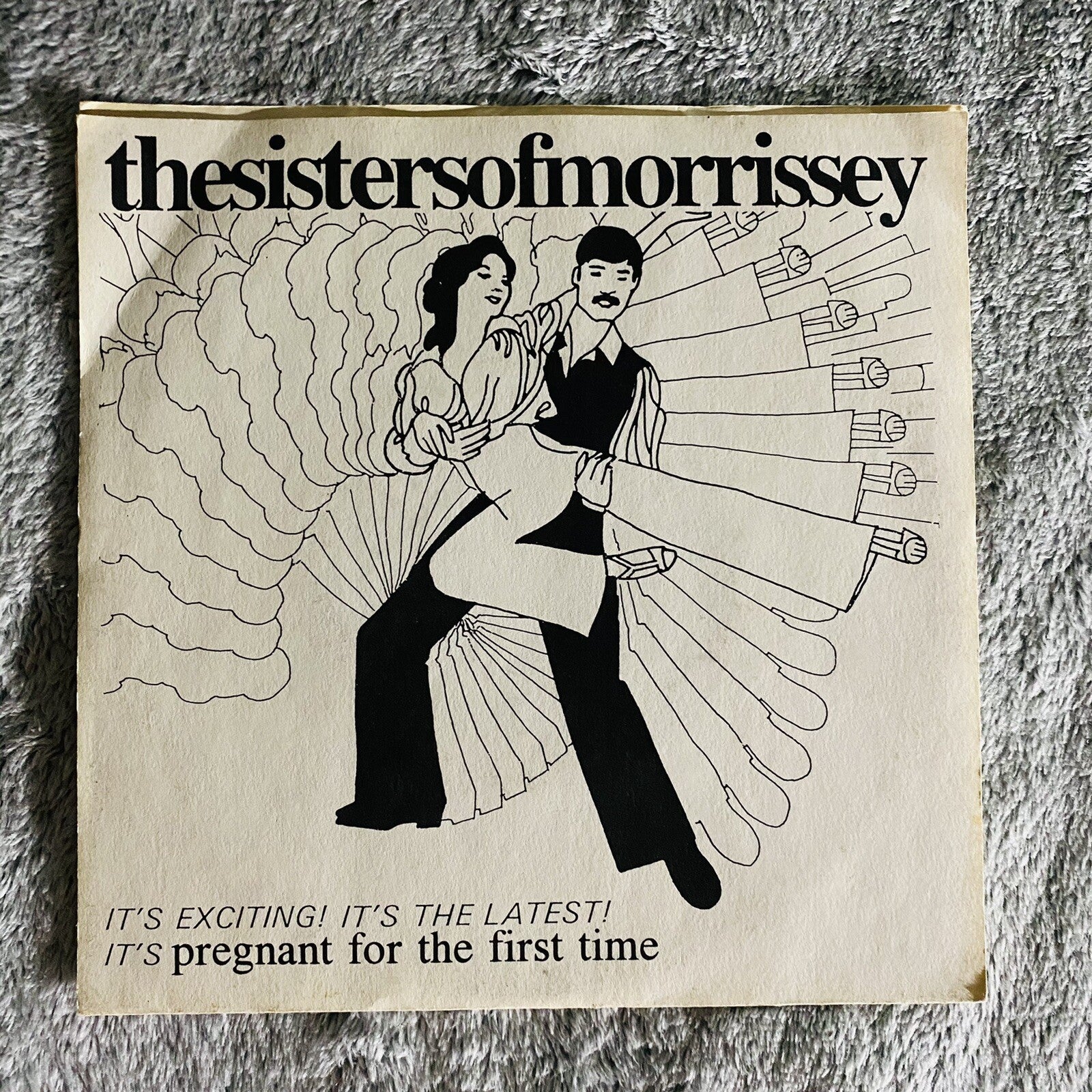 Sisters Of Morrissey TRAVOLTA 7” Vinyl Record NM/VG+