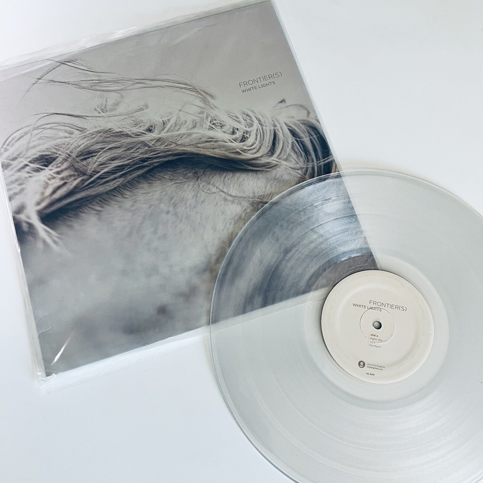 Frontier(s) WHITE LIGHTS Color Vinyl LP Record  UNPLAYED Mint