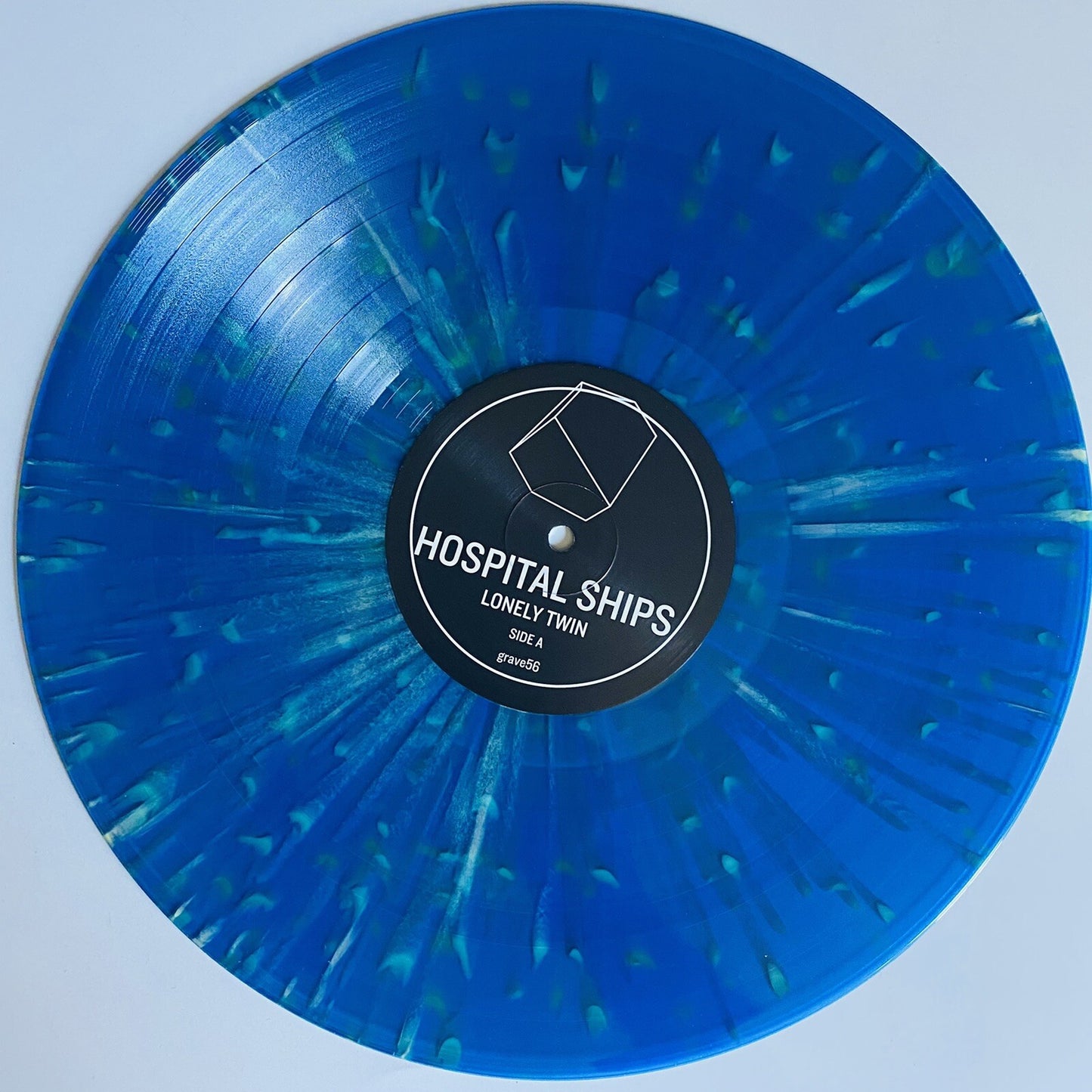 Hospital Ships LONELY TWIN Color Vinyl LP Record NM